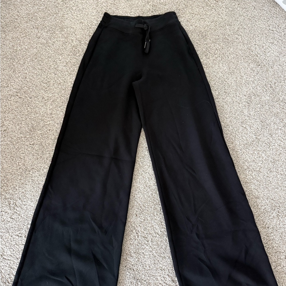 SPANX air essentials Black Wide-Leg Pants